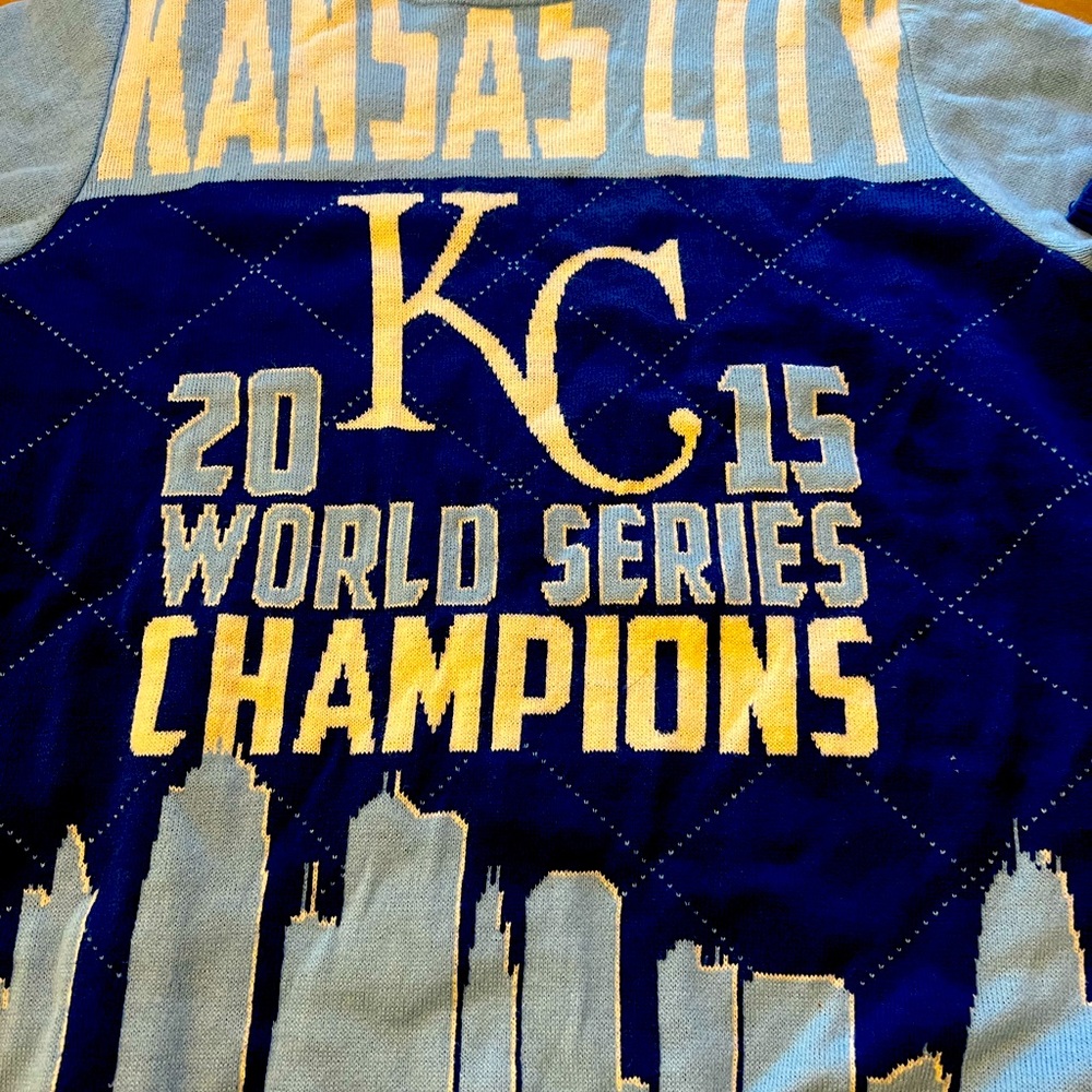 World Series championship 2015 Kansas City Royals Sweater